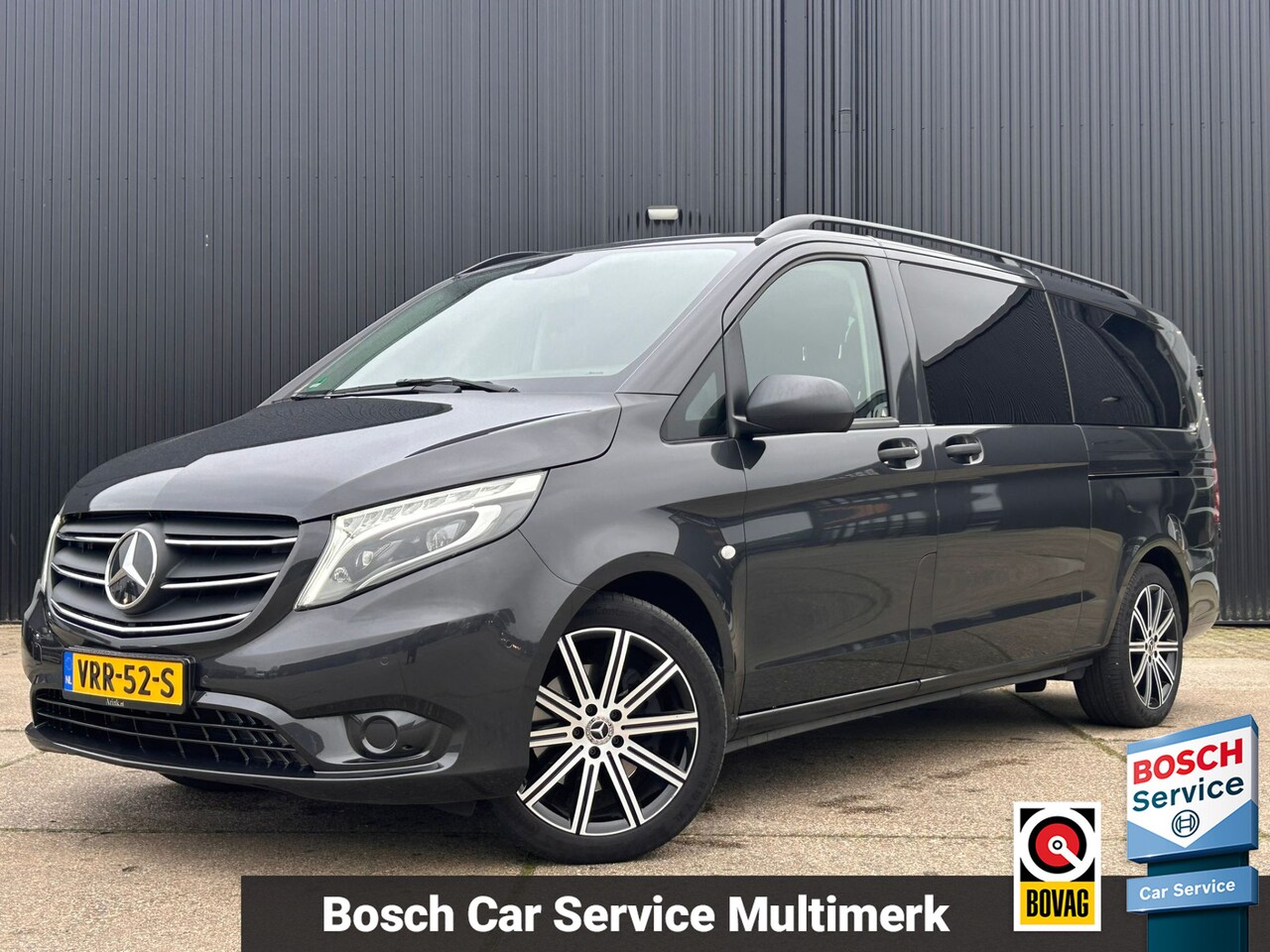 Mercedes-Benz Vito Tourer - 124 Extra Lang 237PK | Luxe | Leder | LED | 2x Schuif | Achterdeuren | Camera | Stoelverwa - AutoWereld.nl