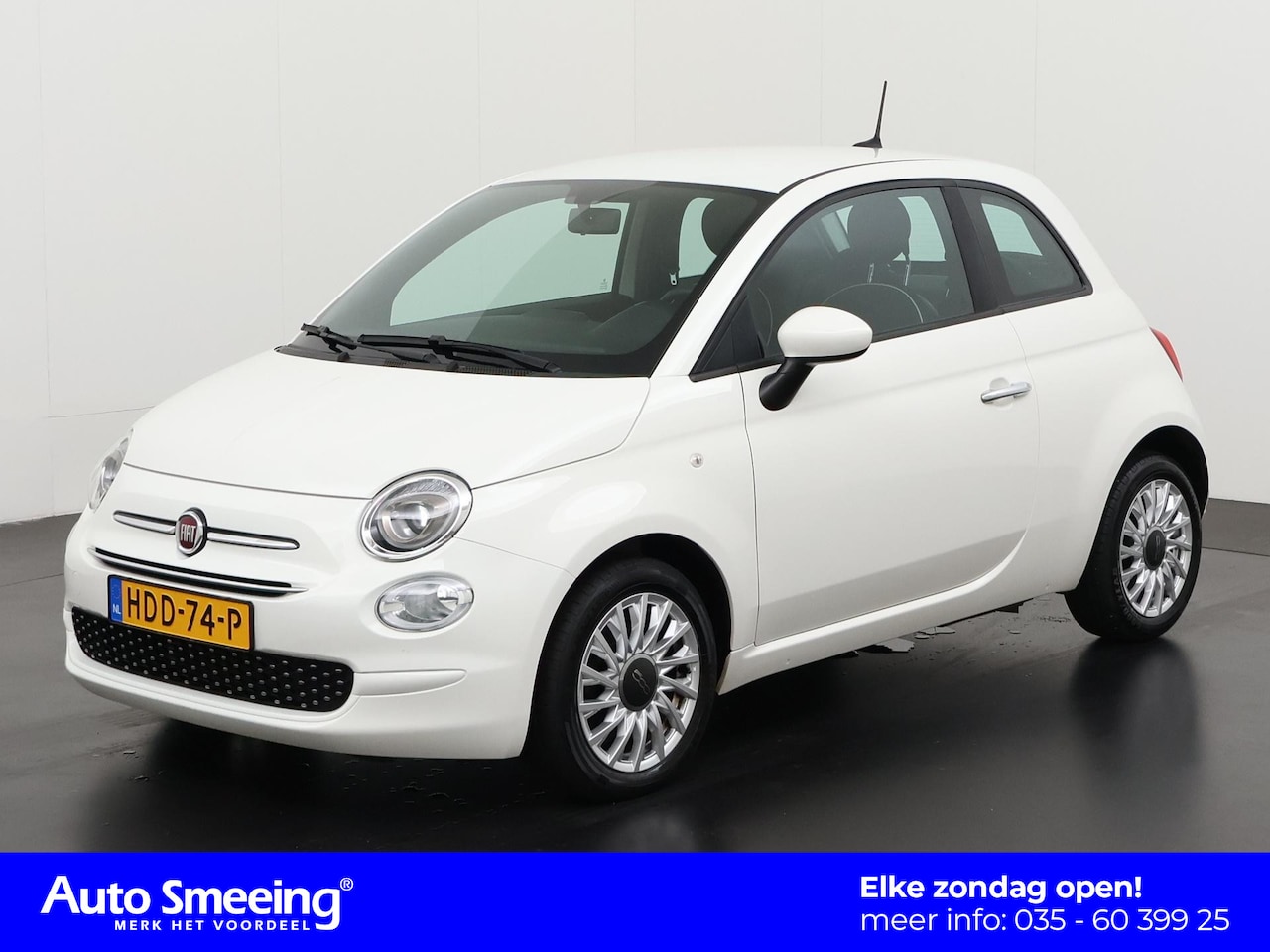 Fiat 500 - 1.2 Lounge Automaat | Zondag Open! - AutoWereld.nl