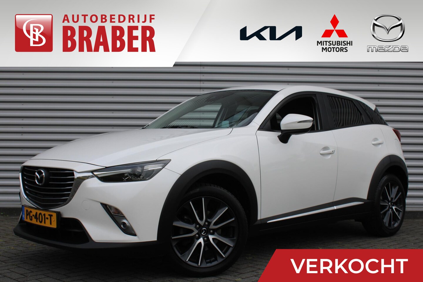 Mazda CX-3 - 2.0 SkyActiv-G 120 SkyLease GT | Navi | Keyless | Heads-up display | Clima | 18" LM | Came - AutoWereld.nl