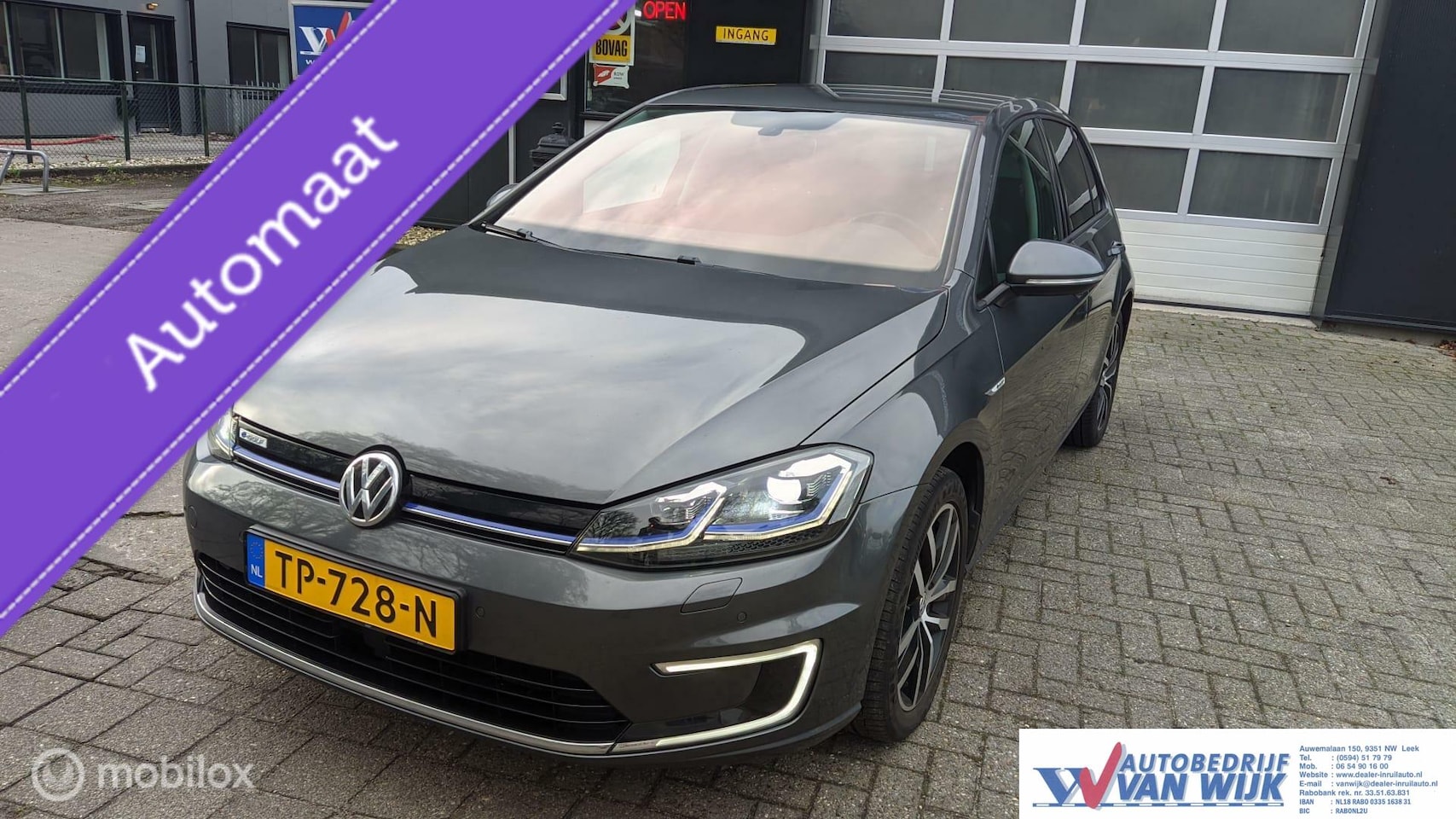 Volkswagen e-Golf - . Virtual cockpit ParkAss, Full LED&Dynam. - AutoWereld.nl