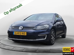 Volkswagen e-Golf - e-Golf (136 PK) 1e-Eig. & Keurig-Onderh. BOVAG-Garantie. NL-Auto. Warmtepomp, Adaptive-Cru