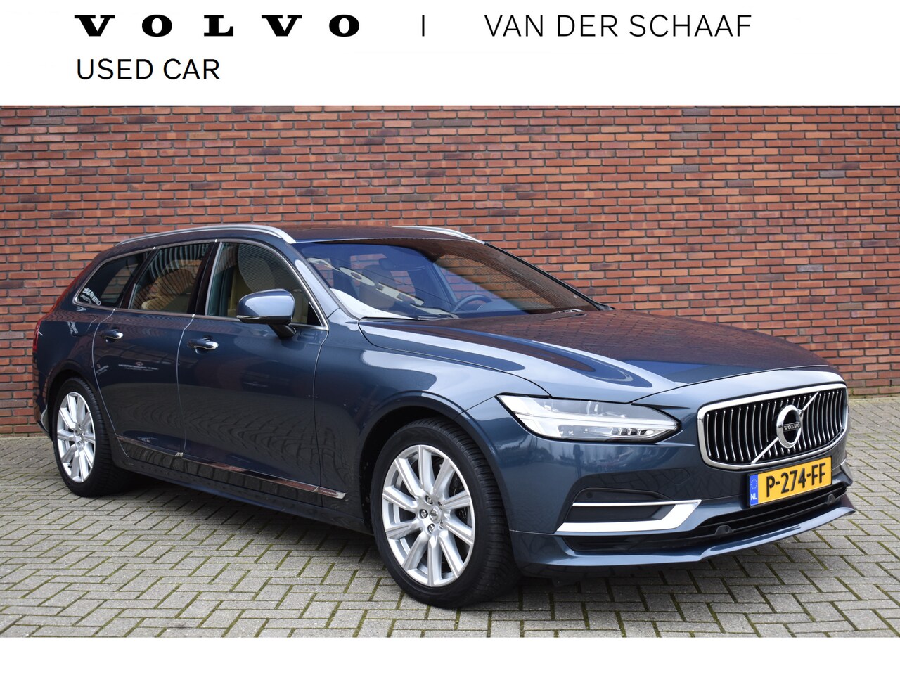 Volvo V90 - T4 190PK Inscription | Harman/Kardon | Schuifdak | DAB | - AutoWereld.nl