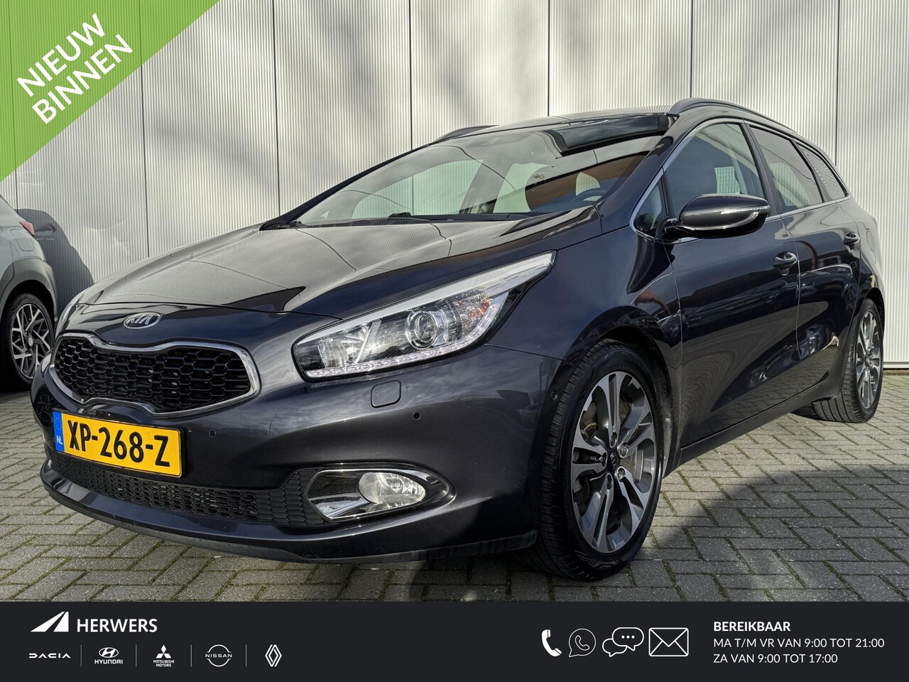 Kia Cee'd Sportswagon - 1.6 GDI Super Pack Premium / Navigatie / Trekhaak / Airco / Stoelverwarming / Bluetooth / - AutoWereld.nl