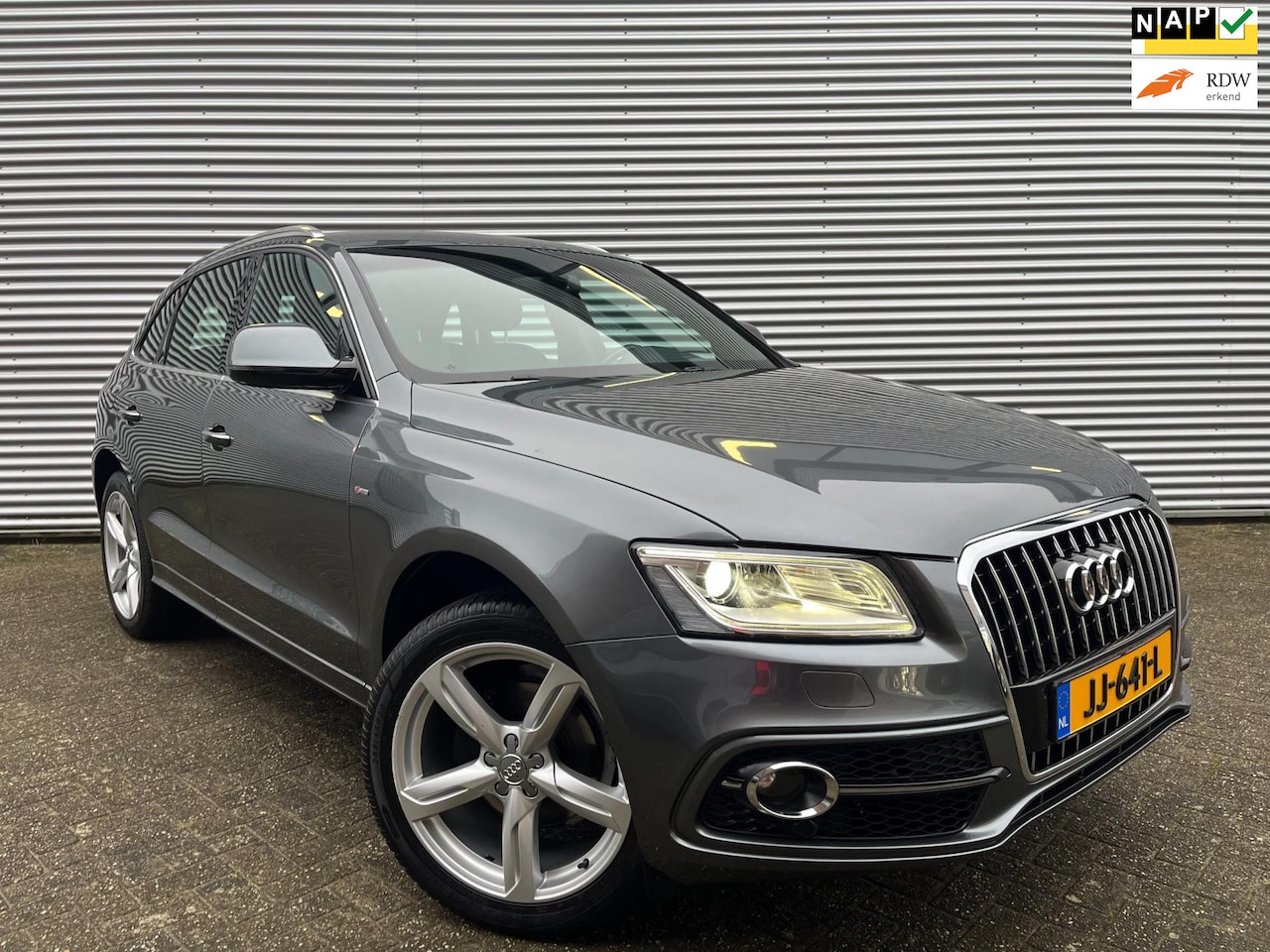 Audi Q5 - 2.0 TFSI quattro Sport Edition|S-Line|Cruise|Navi|Elktr klep|Automaat| - AutoWereld.nl