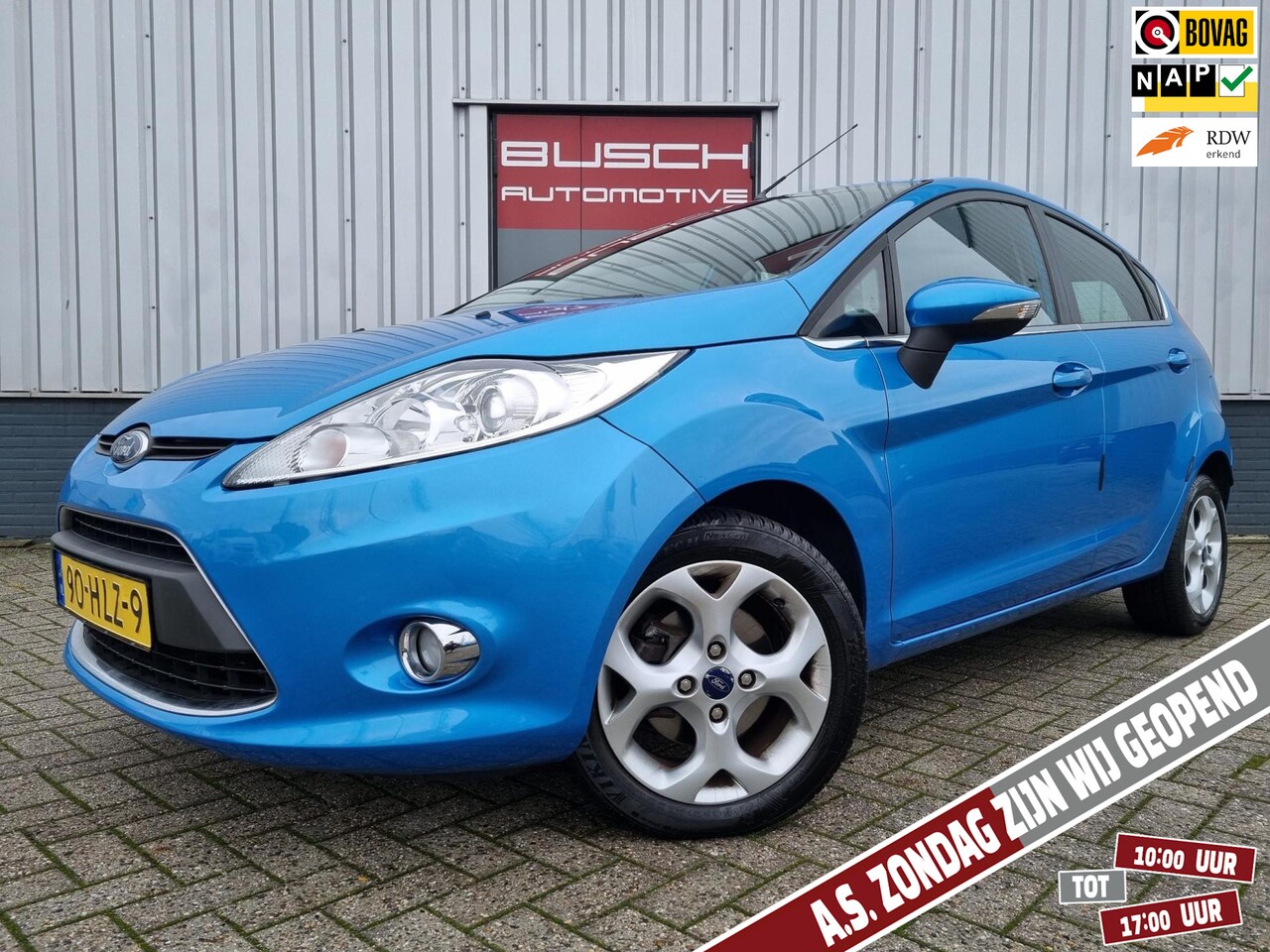 Ford Fiesta - 1.4 5 deurs Titanium AUTOMAAT | AIRCO | NW APK | - AutoWereld.nl