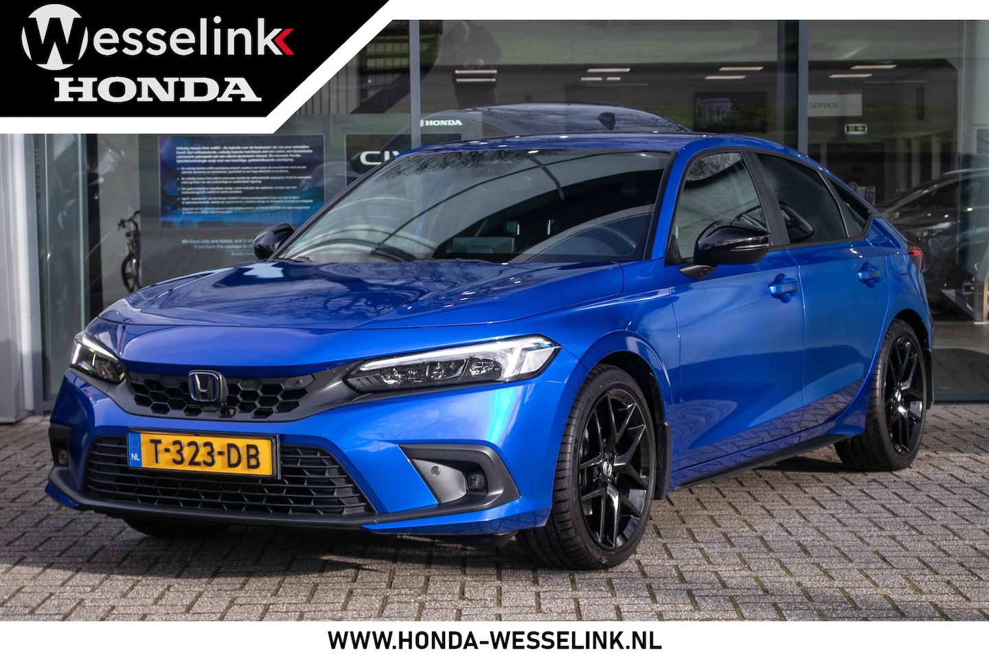 Honda Civic - 2.0 e:HEV Sport Automaat -All in rijklaarprijs | 1e Eig. | Andr.auto/Apple Carpl. | Camera - AutoWereld.nl