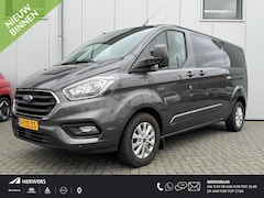 Ford Transit Custom - 300 2.0 TDCI L2H1 Limited DC All-Season banden/ Voorruitverwarming/ Stoelverwarming/ Apple