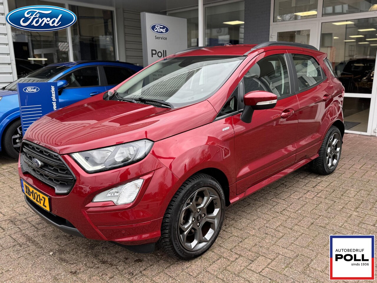 Ford EcoSport - 125pk EcoBoost ST-Line Navi Camera Trekhaak Winter Pack Dodehoek Dealeronderhouden - AutoWereld.nl