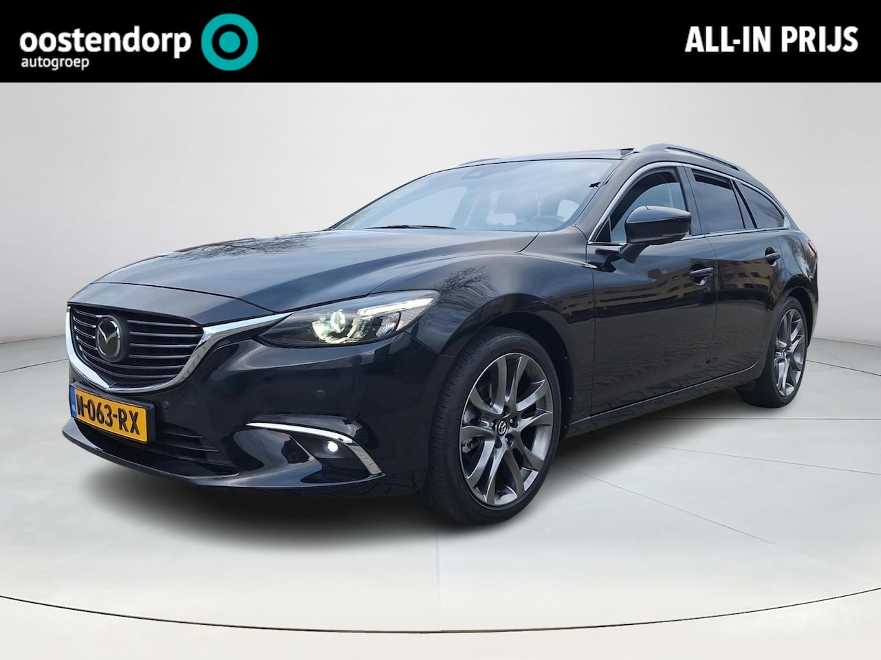 Mazda 6 Sportbreak - 2.5 SkyActiv-G 192 GT-M Automaat | Rijklaarprijs! | Full Options! | Schuifdak | Leder | Tr - AutoWereld.nl