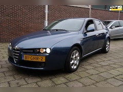 Alfa Romeo 159 Sportwagon - 1.9 JTS Elegante, Climate+Cruise Control, LM velgen Lederen bekleding