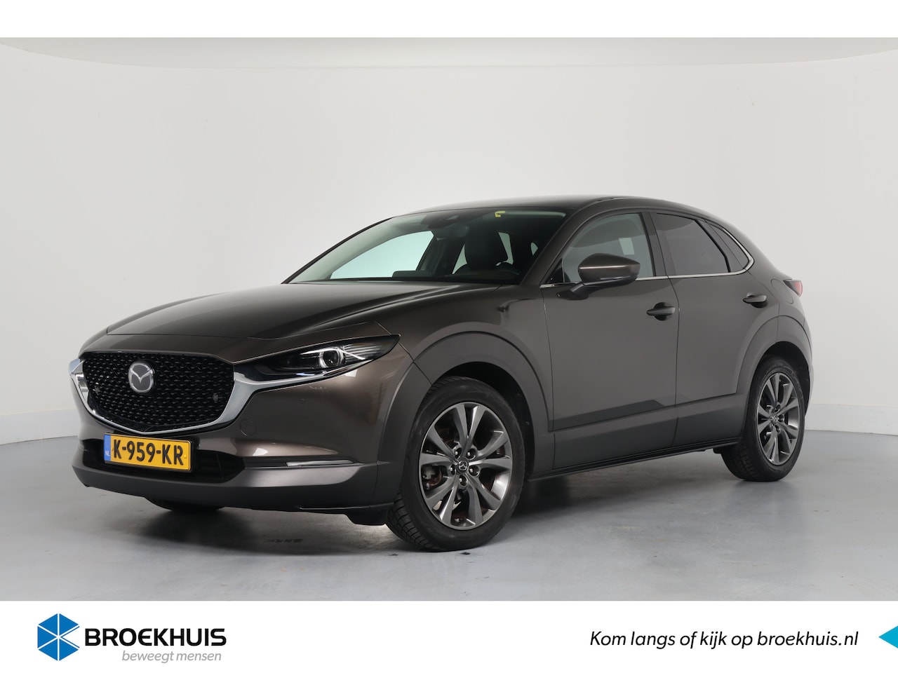 Mazda CX-30 - 2.0 e-SkyActiv-X M Hybrid Luxury | Leder | Trekhaak | Camera | Stoel-/stuurverwarming | El - AutoWereld.nl