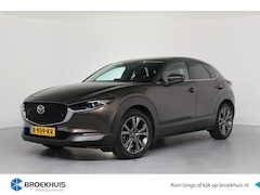 Mazda CX-30 - 2.0 e-SkyActiv-X M Hybrid Luxury | Leder | Trekhaak | Camera | Stoel-/stuurverwarming | El