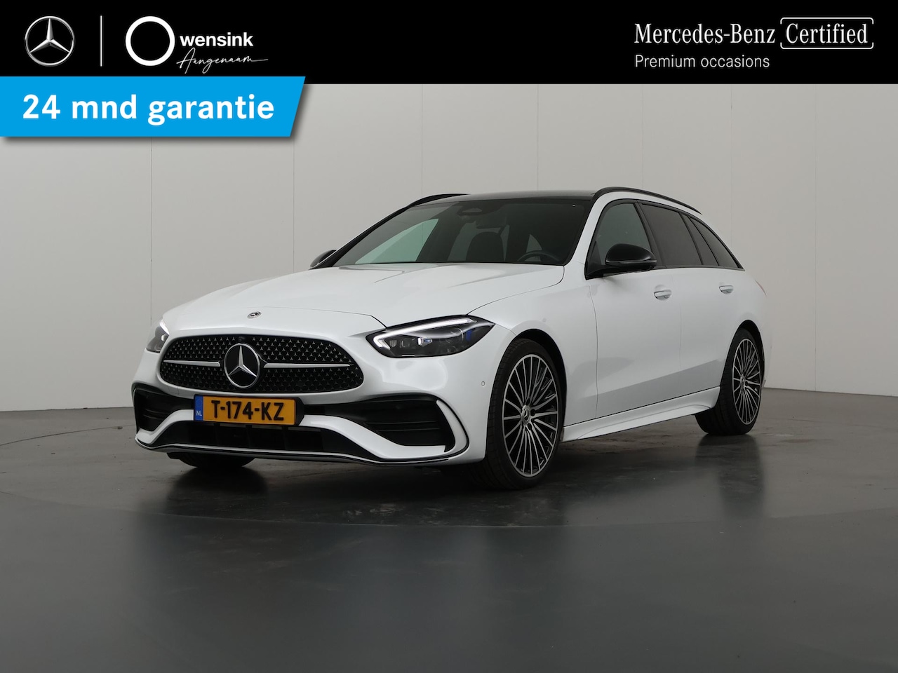 Mercedes-Benz C-klasse Estate - 200 AMG Line | Digital Light | Memory | Panoramadak | Night | Rijassistentie pakket | - AutoWereld.nl