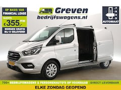 Ford Transit Custom - 300 2.0 TDCI L2H1 Trend 170PK Automaat Airco Trekhaak LED Camera Cruise Carplay 2xSchuifde