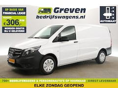 Mercedes-Benz Vito - 114 CDI Lang Automaat Airco Cruise Stoelverwarming Bluetooth 3 Persoons Schuifdeur