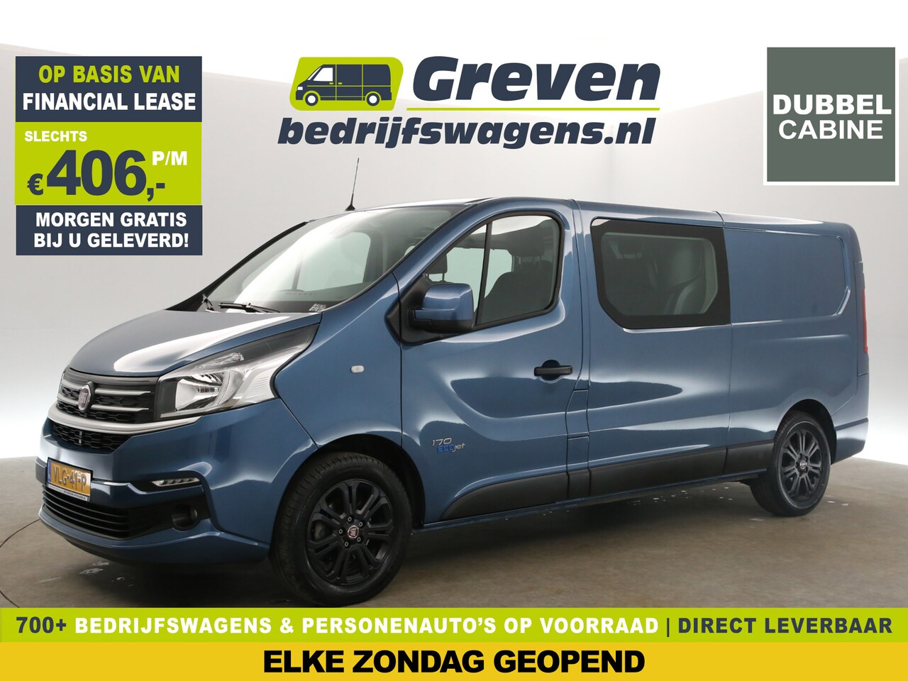 Fiat Talento - 2.0 MultiJet L2H1 SX | Dubbele Cabine | 5 Persoons | 170PK Automaat | Clima Camera Navi Tr - AutoWereld.nl