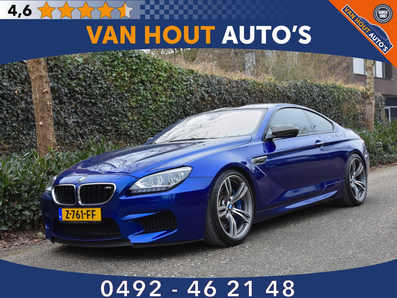 BMW M6 - 6-serie SAN MARINO BLUE - AutoWereld.nl