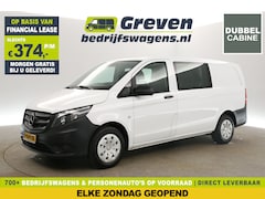 Mercedes-Benz Vito - 114 CDI Lang | Dubbele Cabine | 6 Persoons | Automaat Airco Cruise Trekhaak Navi 3 Persoon