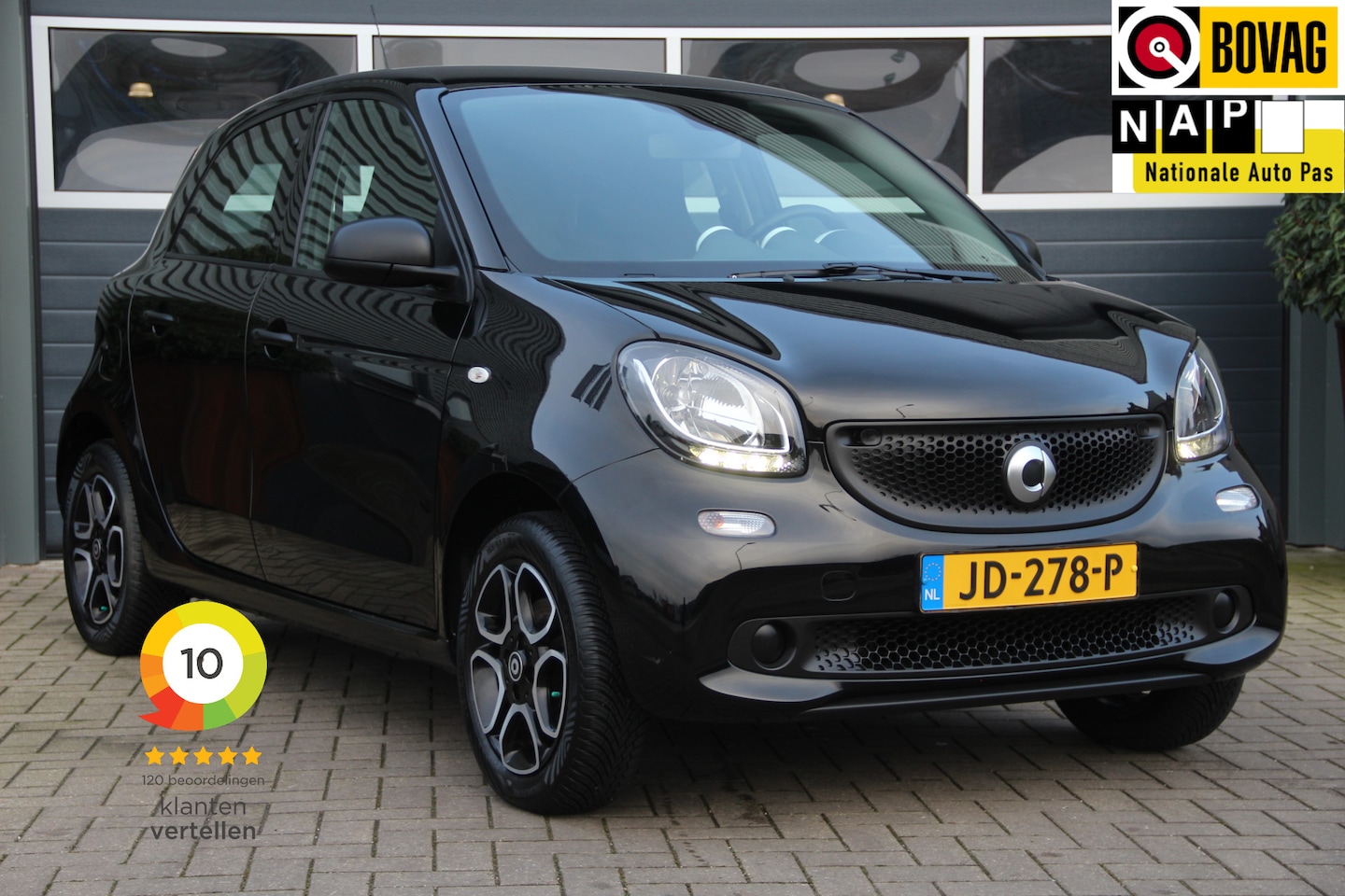 Smart Forfour - 1.0 Pure Automaat | 1e Eigenaar | NL Auto | Hoge instap | Clima | Cruisecontrol | Bluetoot - AutoWereld.nl