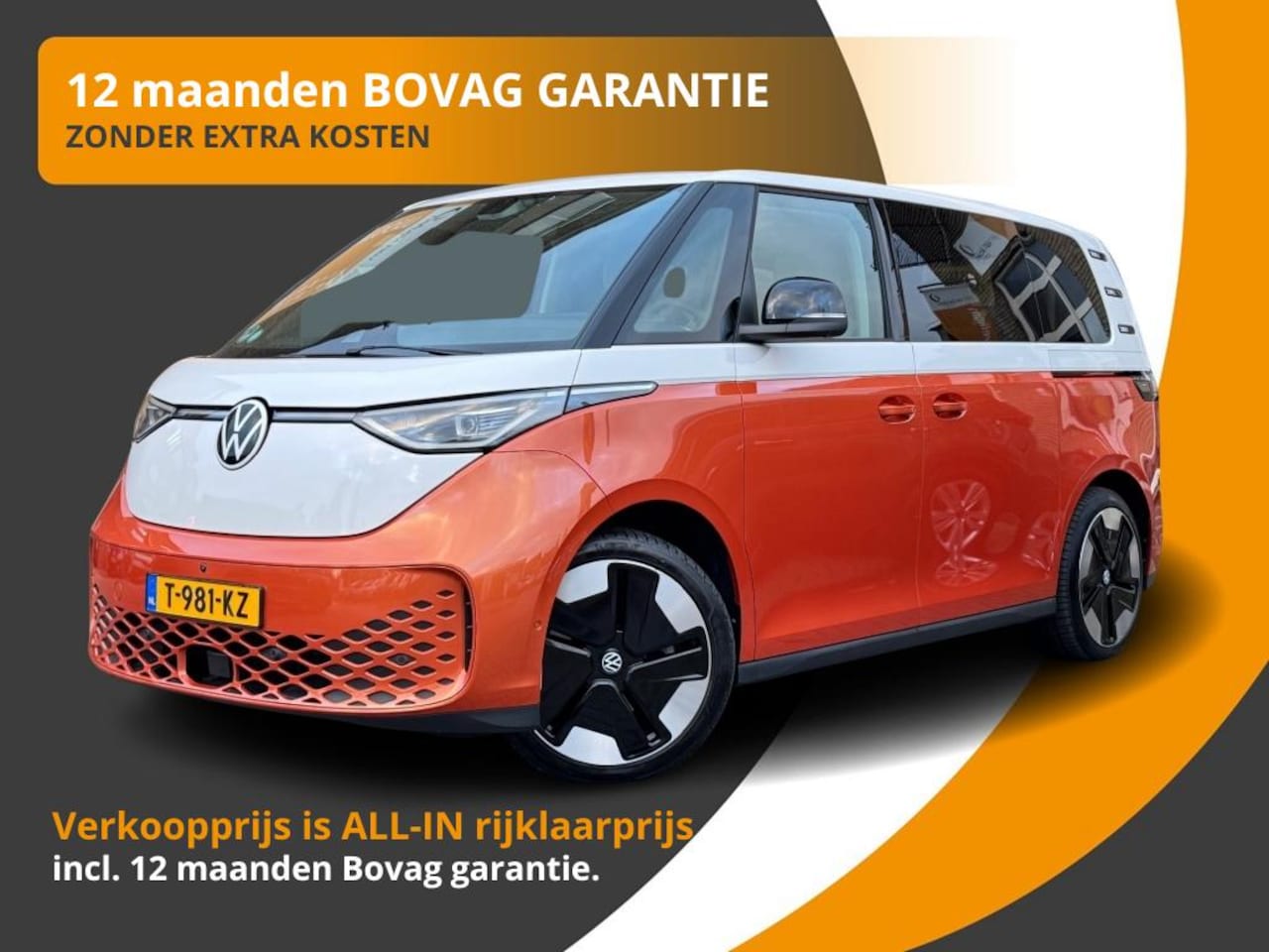 Volkswagen ID. Buzz - 1ST MAX 77KWh 5-PERSOONS FULL OPTIONS/BTW/UNIEKE AUTO! - AutoWereld.nl