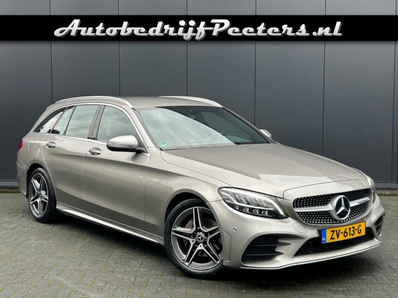 Mercedes-Benz C-klasse Estate - Estate C 180 AMG Aut-9 Leder LED Navi+ Carplay Trekhaak - AutoWereld.nl