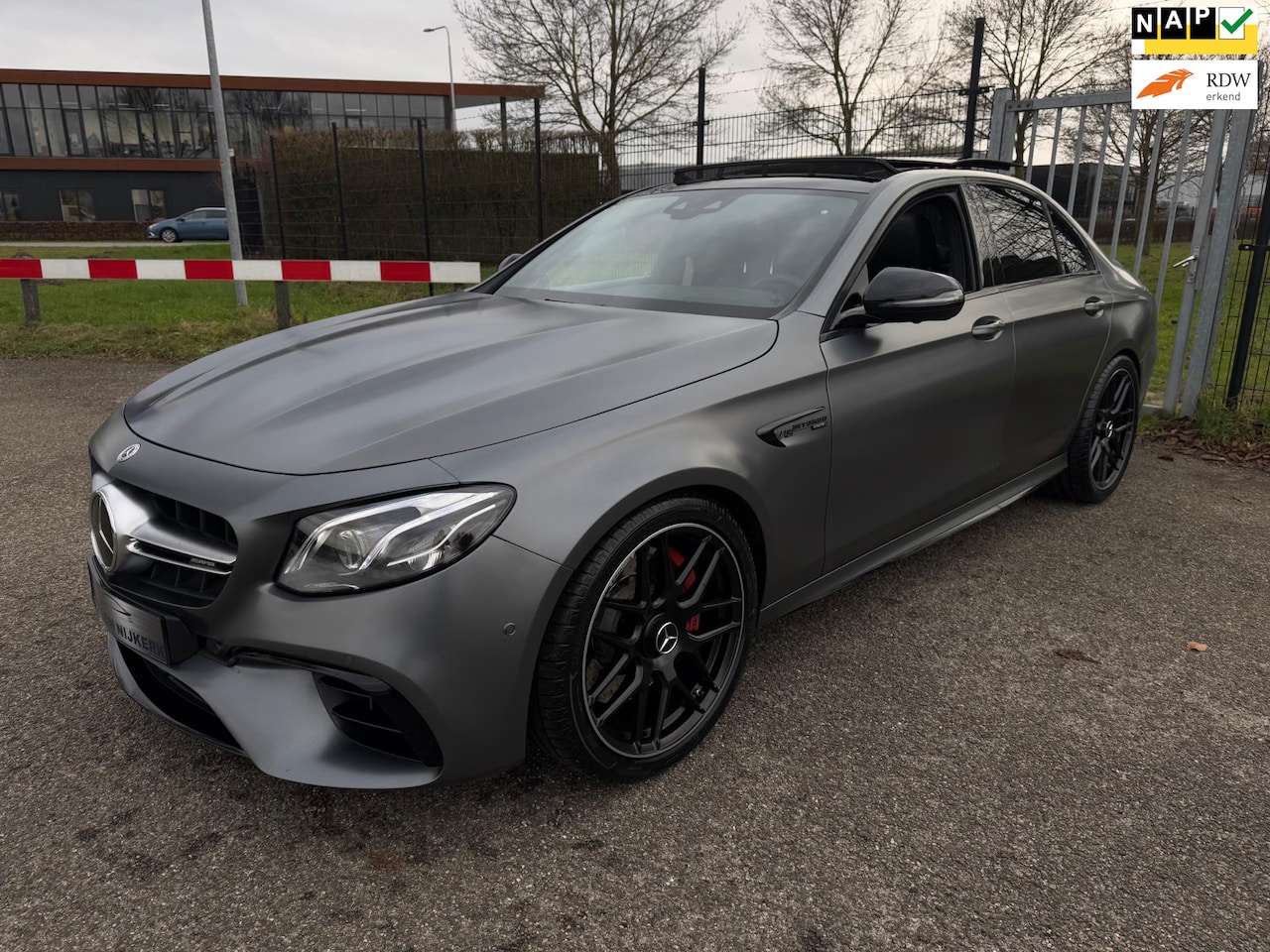 Mercedes-Benz E-klasse - AMG e63 S 4MATIC+ 612PK Pano Magno Designo E63S - AutoWereld.nl