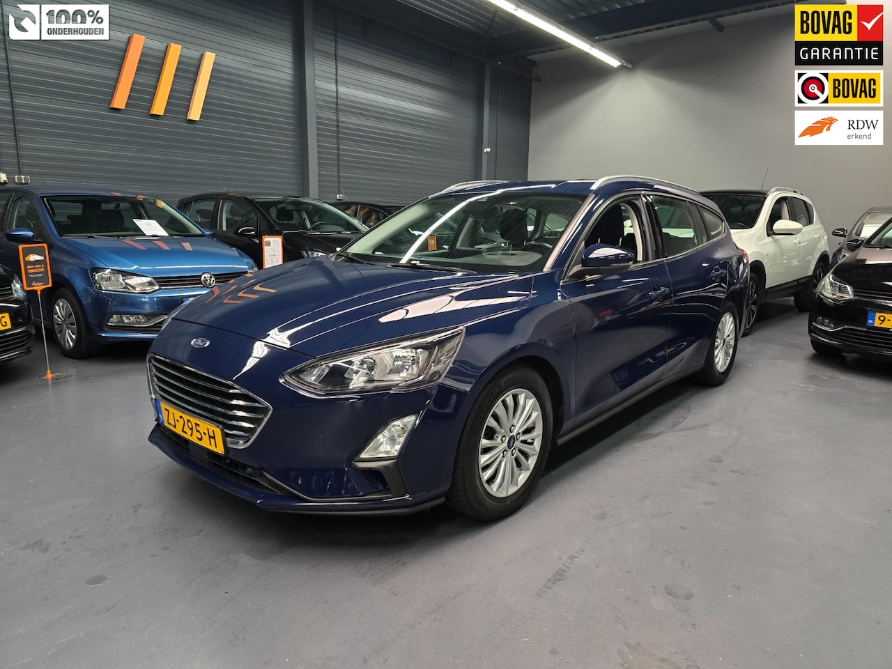 Ford Focus Wagon - 1.5 EcoBoost Titanium Business KEYLESS HEAD-UP PDC - AutoWereld.nl