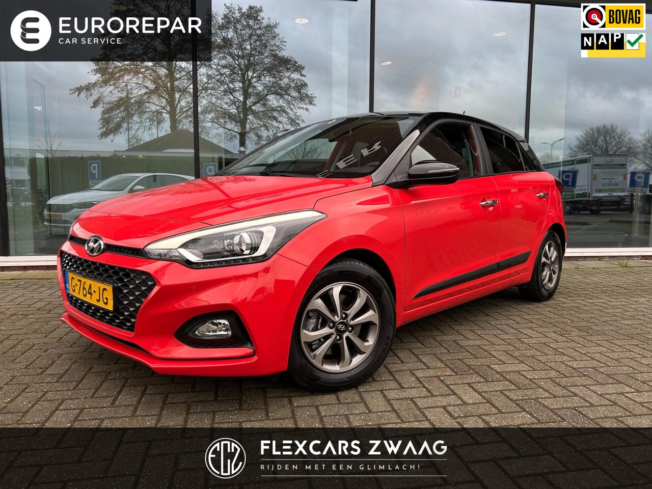 Hyundai i20 - 1.0 T-GDI Premium two tone - Navi - Climate - Camera - Org.NL - AutoWereld.nl