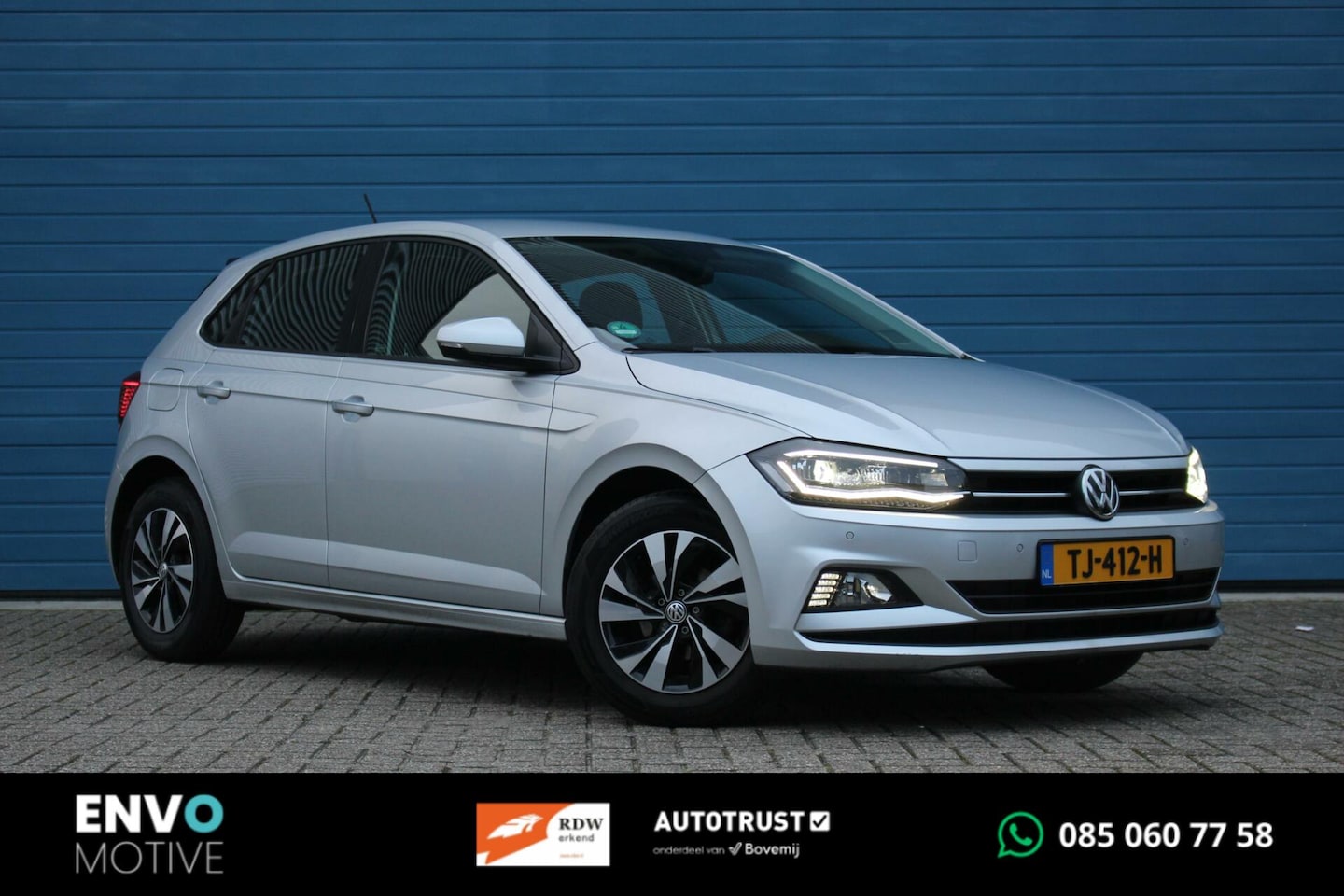 Volkswagen Polo - 1.0 TSI Comfortline LED/Navi/PDC/ACC/Carplay - AutoWereld.nl