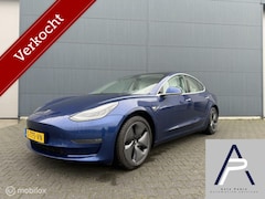 Tesla Model 3 - Long Range DUAL MOTOR AWD 75 kWh Blauw FSD BTW