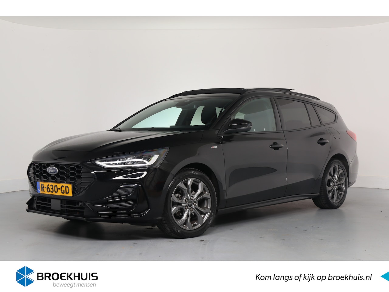 Ford Focus Wagon - 1.0 EcoBoost Hybrid ST Line | SYNC 4 | Panoramadak | Climate Control | Navigatie | Led | P - AutoWereld.nl