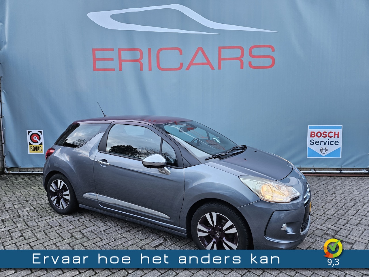 Citroën DS3 - 1.6 e-HDi So Chic AIRCO LM VELGEN TWO TONE TEL - AutoWereld.nl