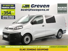 Citroën Jumpy - 2.0 BlueHDI L3H1 | MARGE | Dubbele Cabine | 5 Persoons | Airco Cruise Carplay Trekhaak Nav