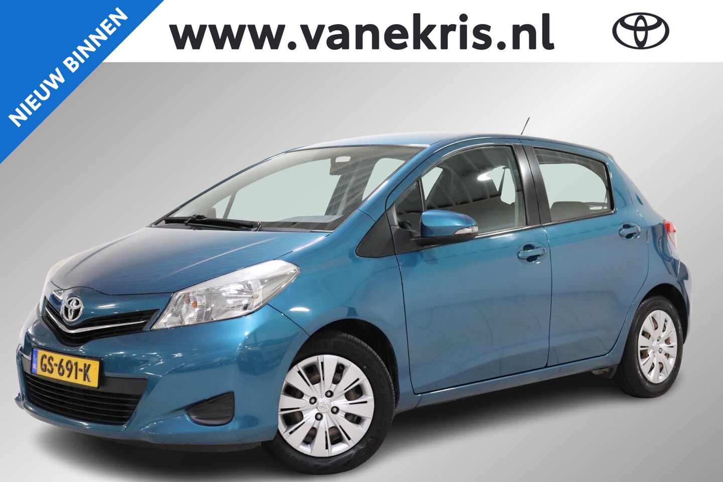 Toyota Yaris - 1.3 VVT-i Comfort 1.3 VVT-i Comfort, Airco, Navi, Camera, Bluetooth - AutoWereld.nl