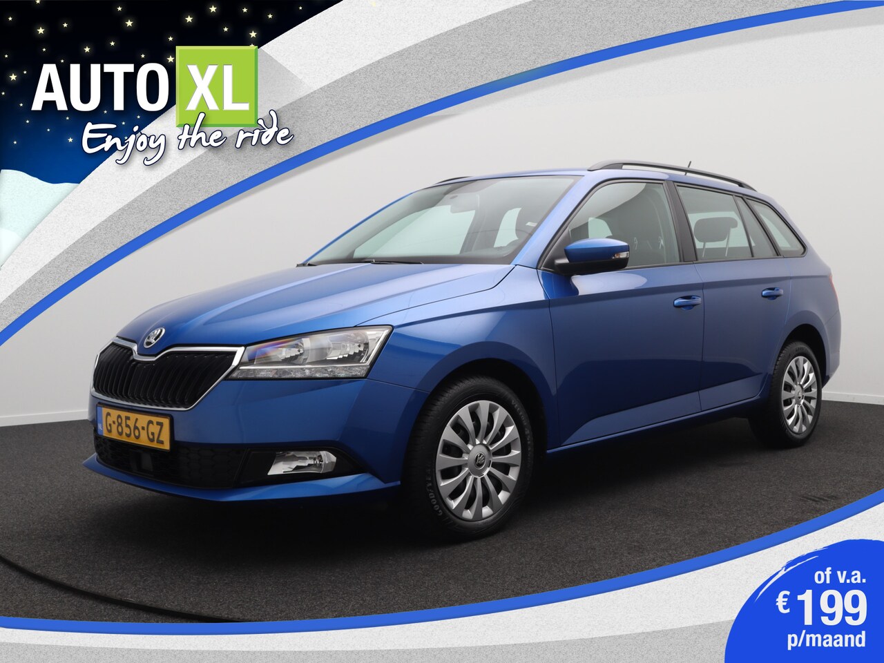 Skoda Fabia Combi - 1.0 TSI Ambition Navi Carplay Trekhaak - AutoWereld.nl