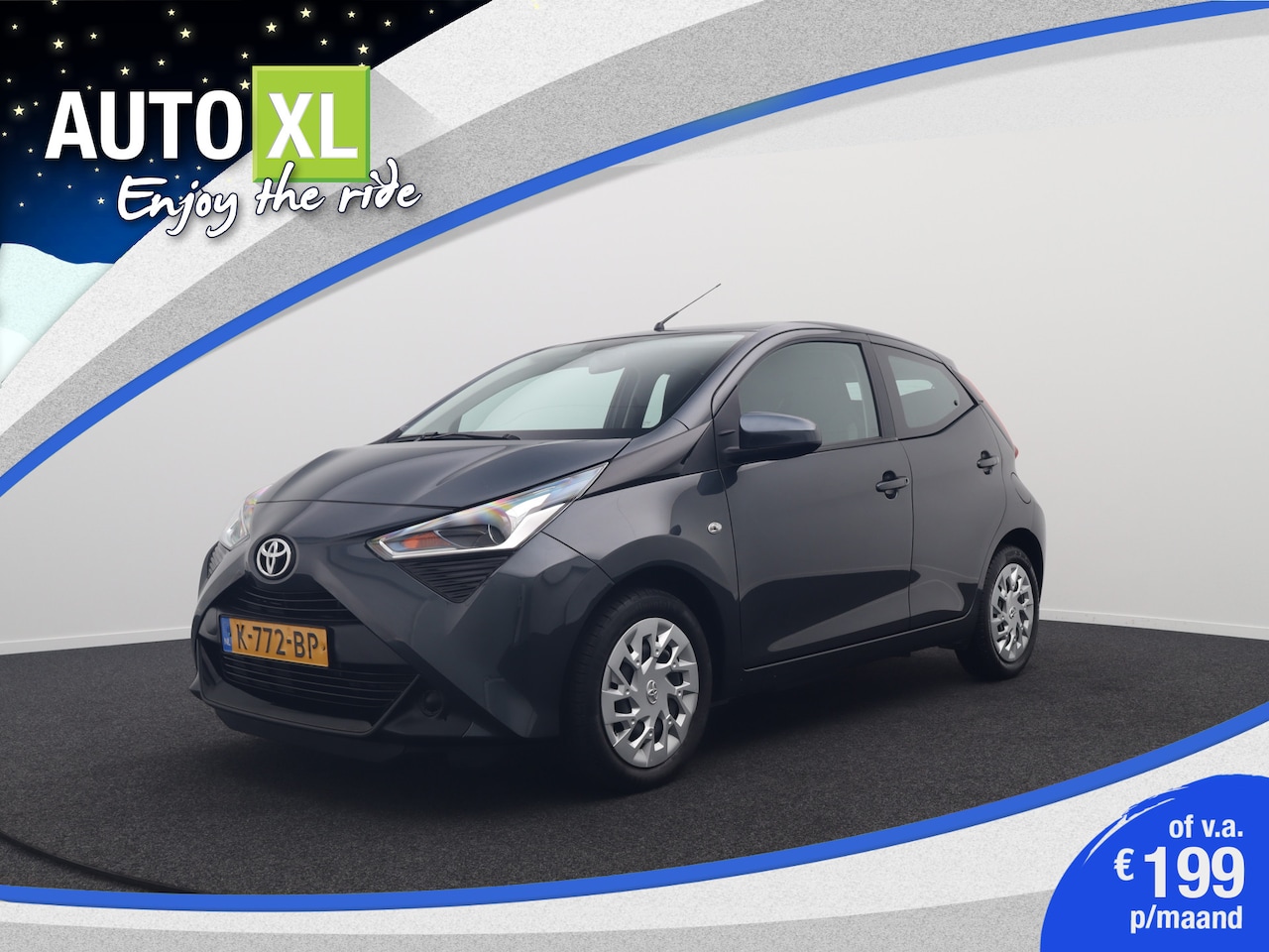 Toyota Aygo - 1.0 VVT 73 PK x-play Camera Carplay Navi Airco LED - AutoWereld.nl