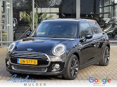 MINI Cooper - 1.5 Chili Business 5Drs/Navigatie/Led/Leder/Zwart hemel/PDC/Stoelverwarming/Cruise/Climate