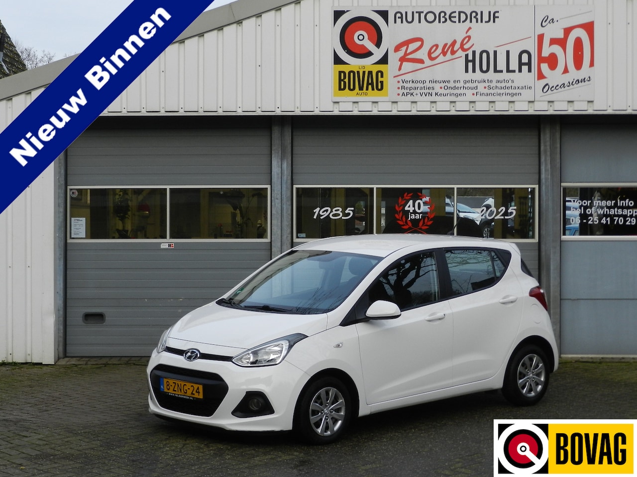 Hyundai i10 - 1.0i 5Deurs Go! Navigatie Climate en Cruise contr Isofix - AutoWereld.nl