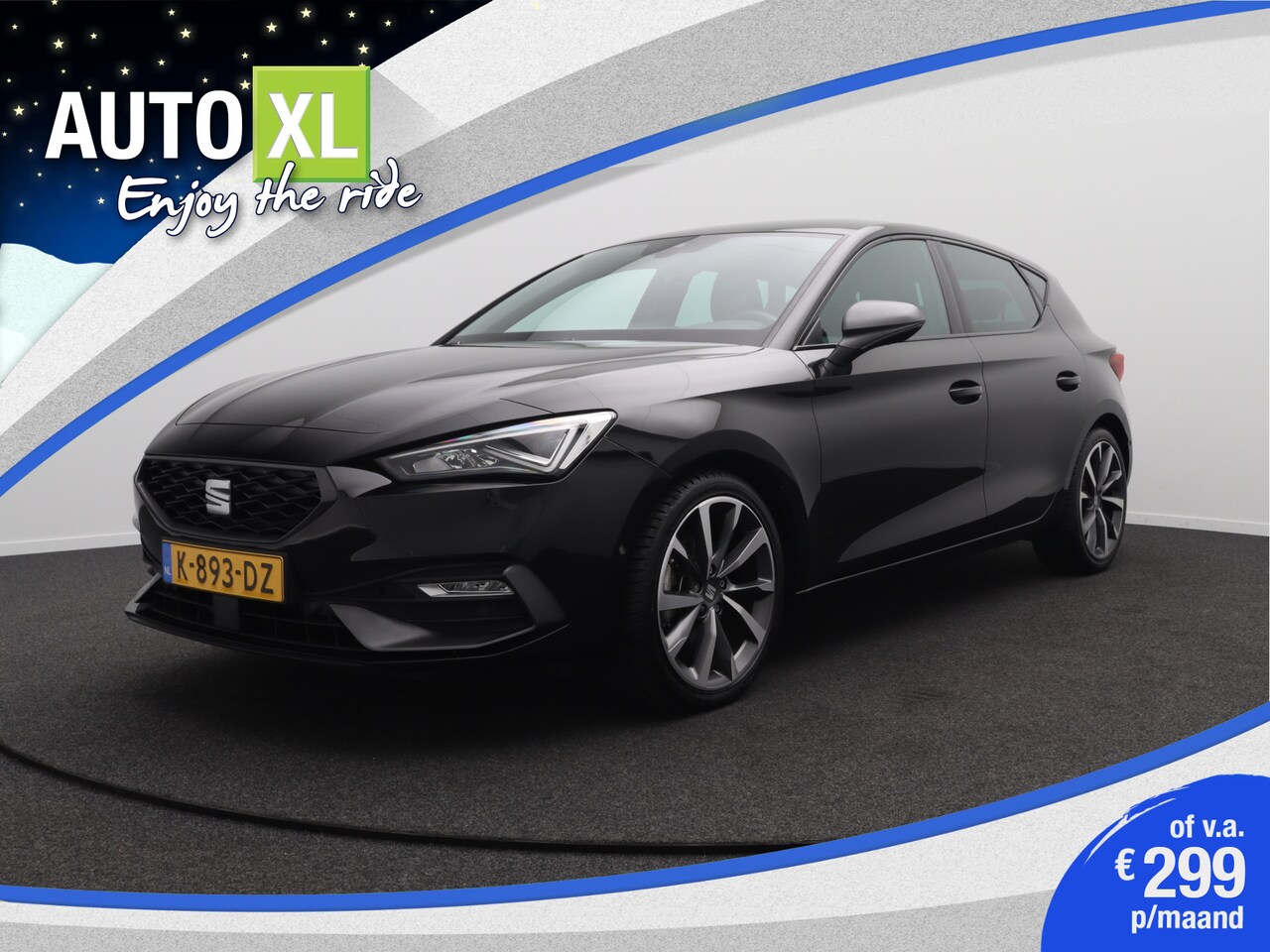 Seat Leon - 1.5 eTSI FR Launch Edition Adapt. Cruise Trekhaak Carplay Stoelverw. - AutoWereld.nl