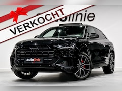 Audi Q8 - 55 TFSI e quattro 3x S-Line. BTW, Luchtv, Pano, HUD, Keyless, Leder, Matrix, Camera, 22'',