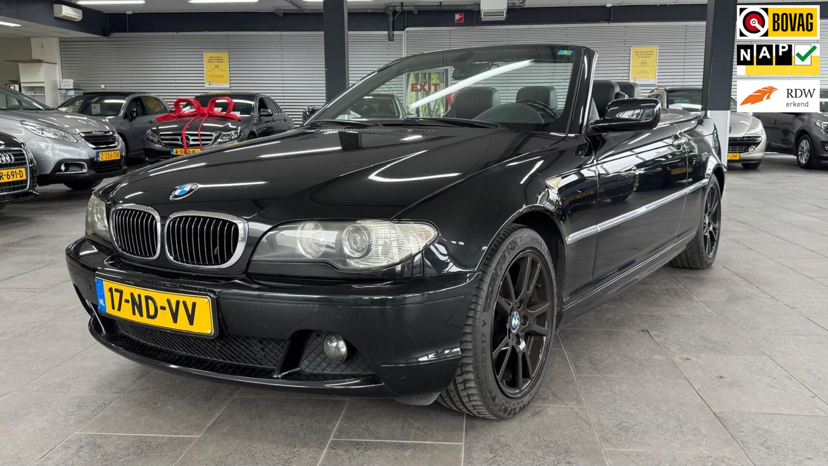 BMW 3-serie Cabrio - 320Ci Executive 6 cilinders automaat leer clima cruise mimory lm-velgen stoelverwarming pa - AutoWereld.nl