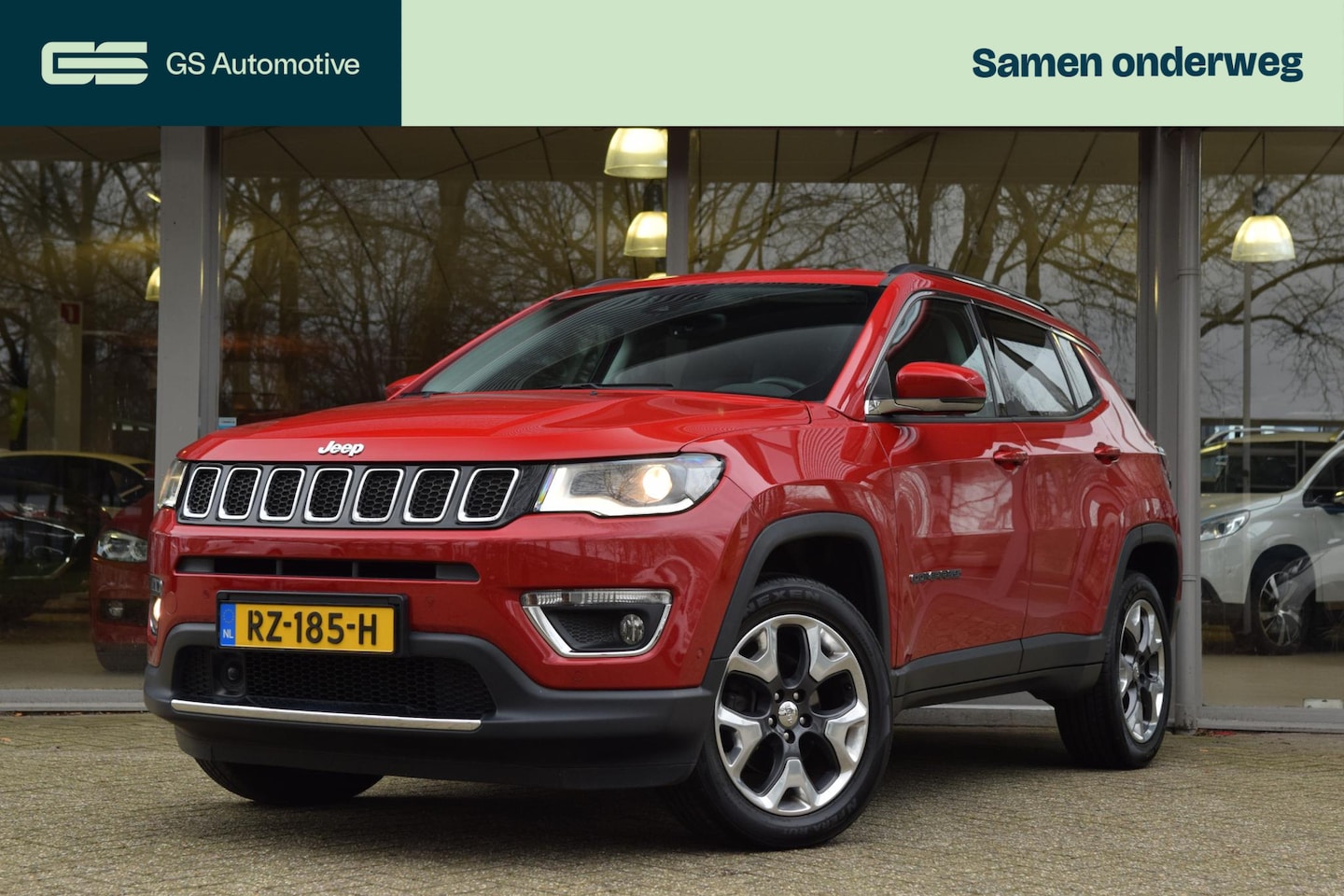 Jeep Compass - 1.4 MultiAir Limited 4x4 Autm. 170PK NL-Auto/Trekh - AutoWereld.nl