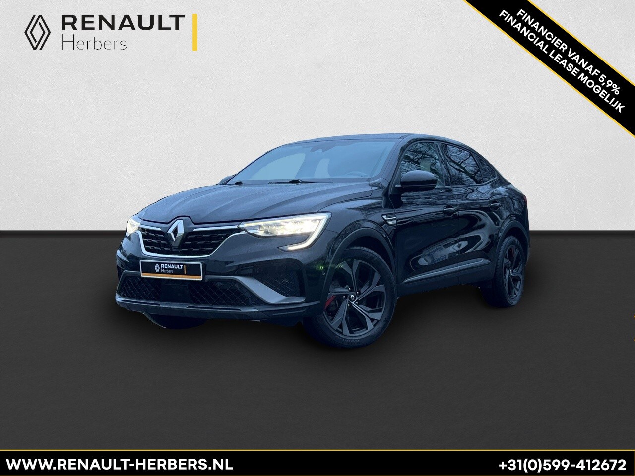 Renault Arkana - 1.6 E-Tech Hybrid 145 R.S. Line FABRIEKSGARANTIE TOT 04.2027 /  CAMERA / RS LINE - AutoWereld.nl