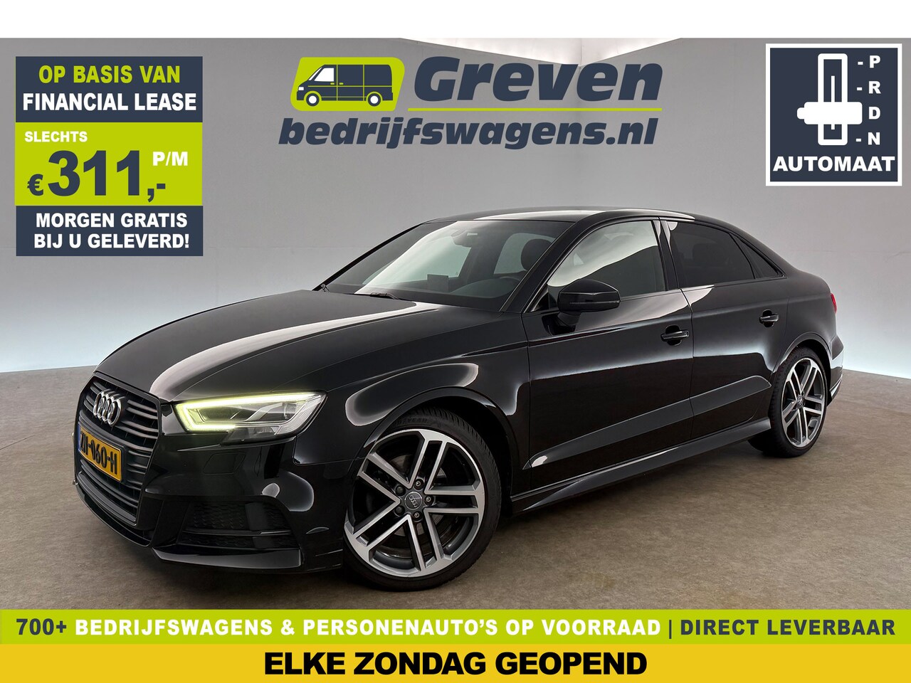 Audi A3 Limousine - 30 TDI S-Line Automaat Virtual Carplay LED Navi Clima Cruise Stoelverwarming 18''LMV PDC - AutoWereld.nl