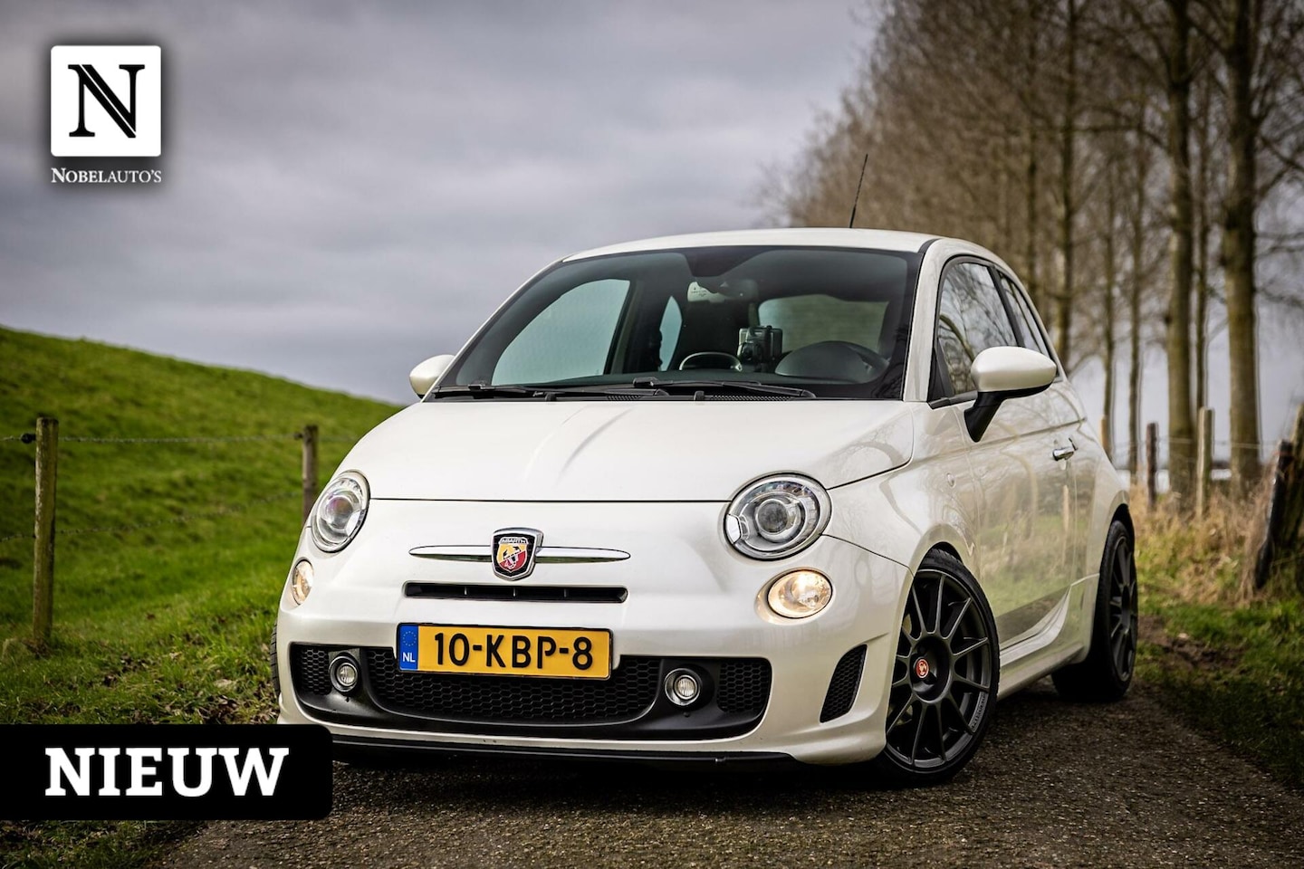 Fiat 500 Abarth - 1.4-16V NAP | Parelmoer | Leer | Shortshift - AutoWereld.nl