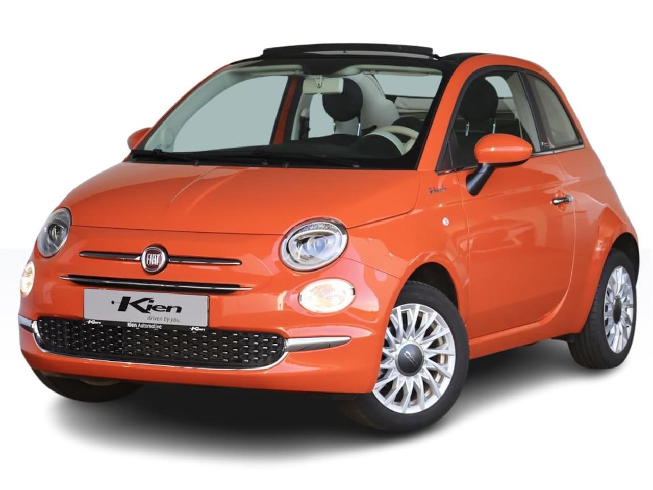 Fiat 500 C - 1.0 Hybrid Dolcevita | Groot Navi | Cruise Control | DAB | PDC Achter | - AutoWereld.nl