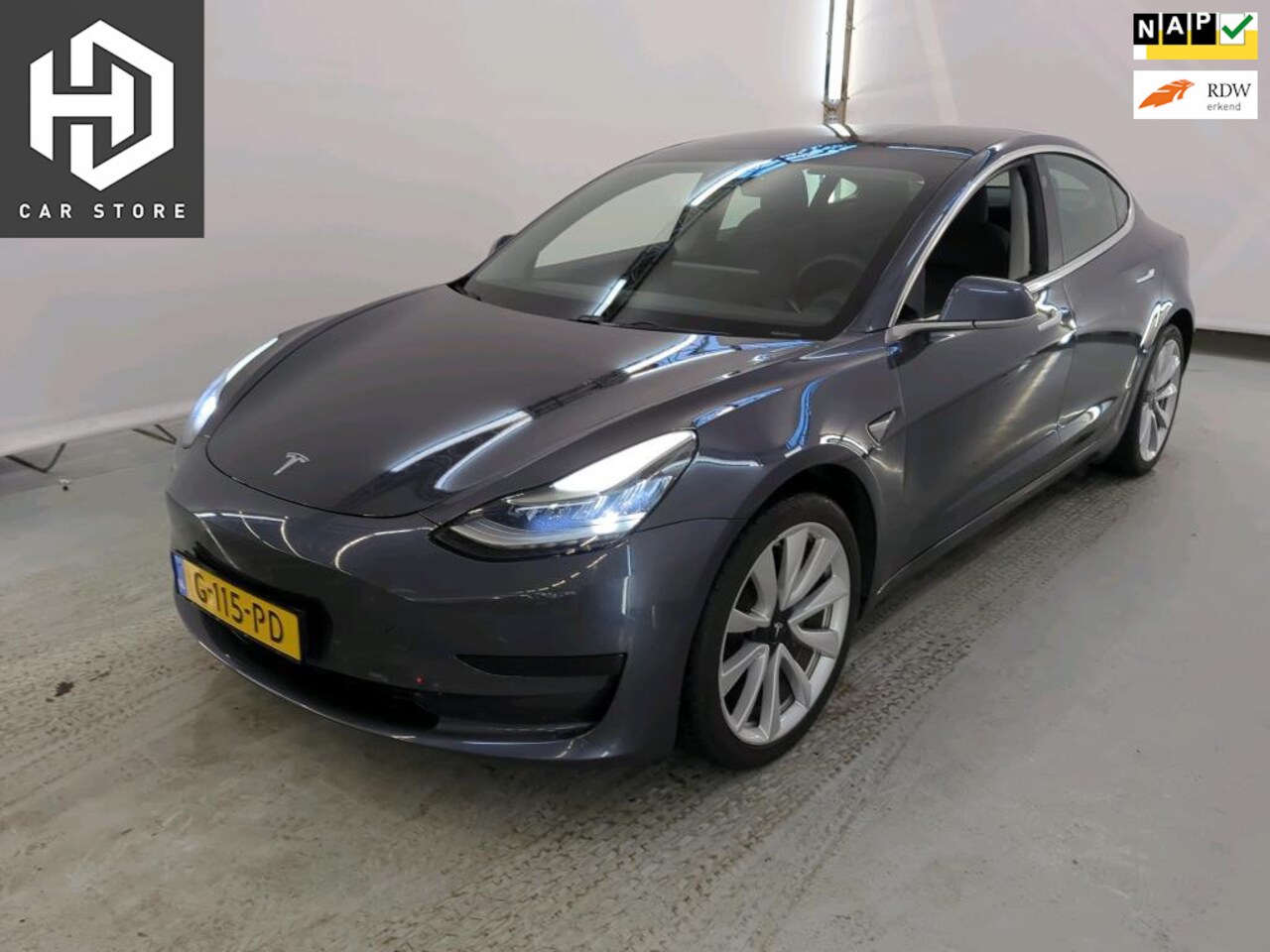 Tesla Model 3 - Standard RWD Plus 60 kWh 88% SOH 19 '' Velgen - AutoWereld.nl