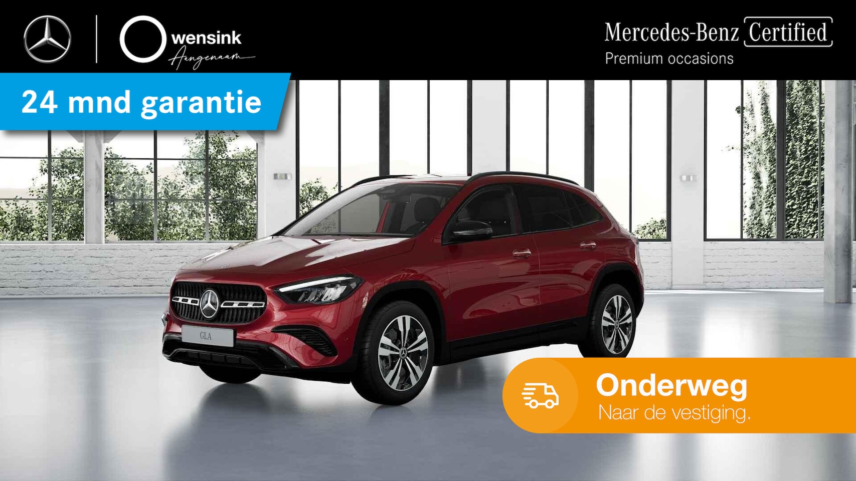 Mercedes-Benz GLA-Klasse - 250 e Business Solution Luxury | Trekhaak | Night pakket | - AutoWereld.nl