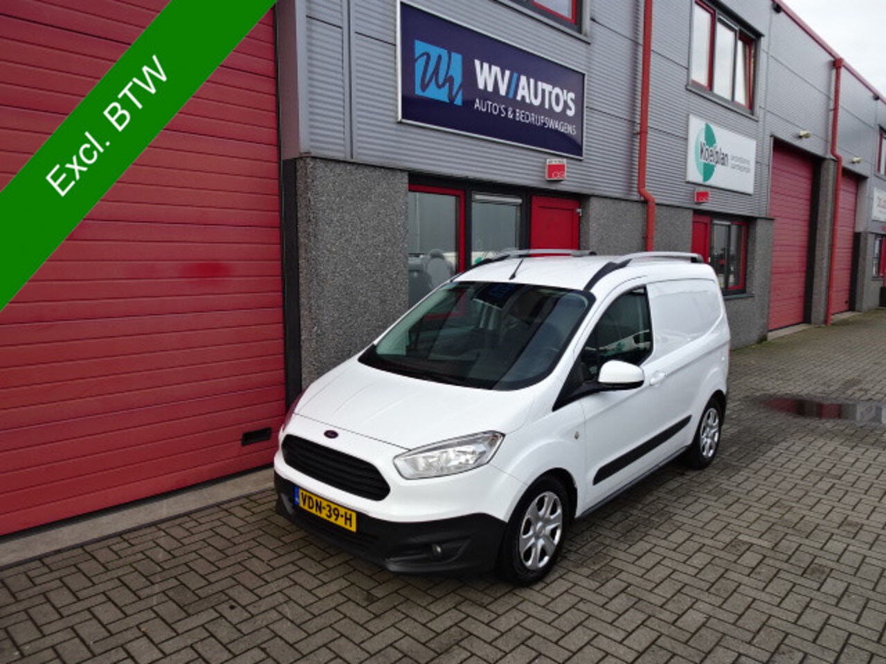 Ford Transit Courier - 1.6 TDCI Trend airco schuifdeur - AutoWereld.nl