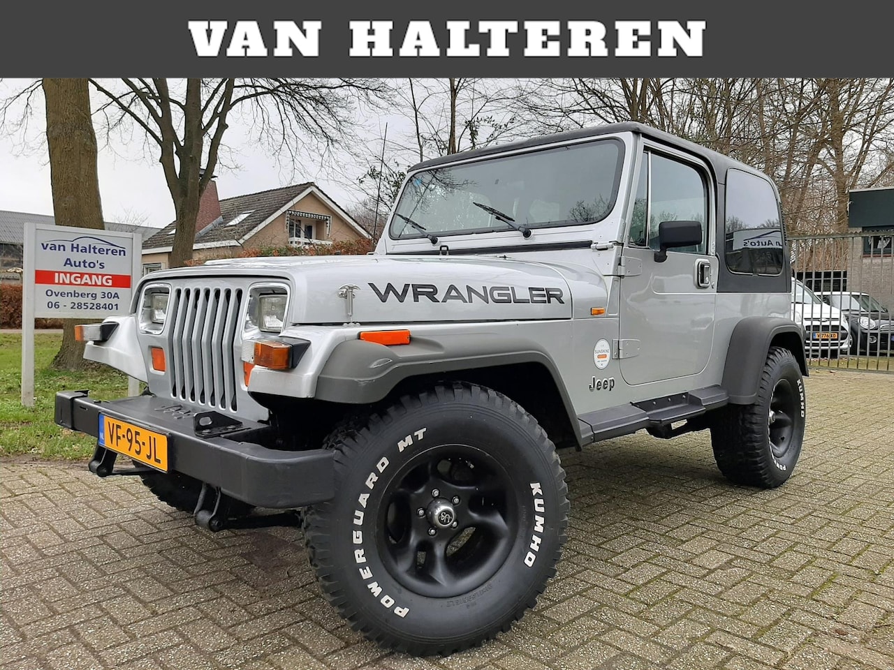 Jeep Wrangler - 2.5 Hardtop Cabrio YJ 4X4 Stuurbekrachtiging - AutoWereld.nl